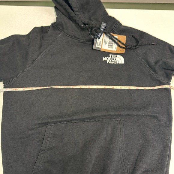 The North Face Hoodie Womens XS Black White Logo Full Zip Sweatshirt Jacket NWT - Picture 4 of 5
